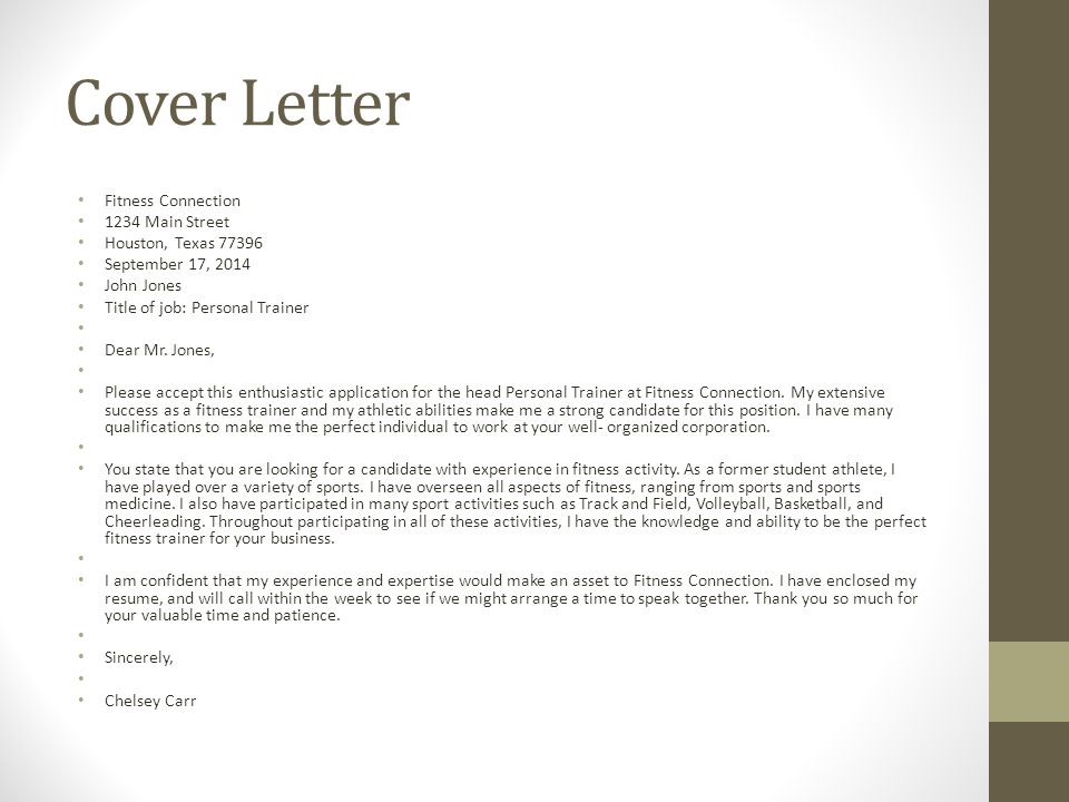 How to Create a Good Cover Letter: