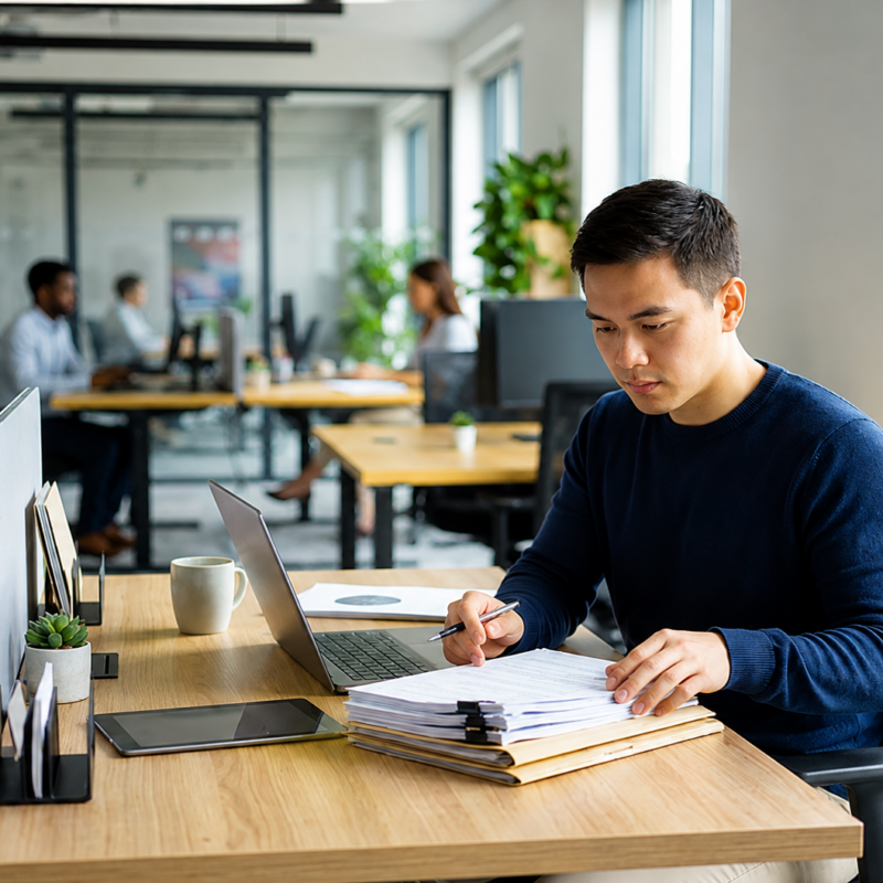 how to get a clerical job